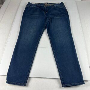 Kut From The Kloth Jeans Women's Petite 37x27* Diana Skinny Blue Denim Tag 18P